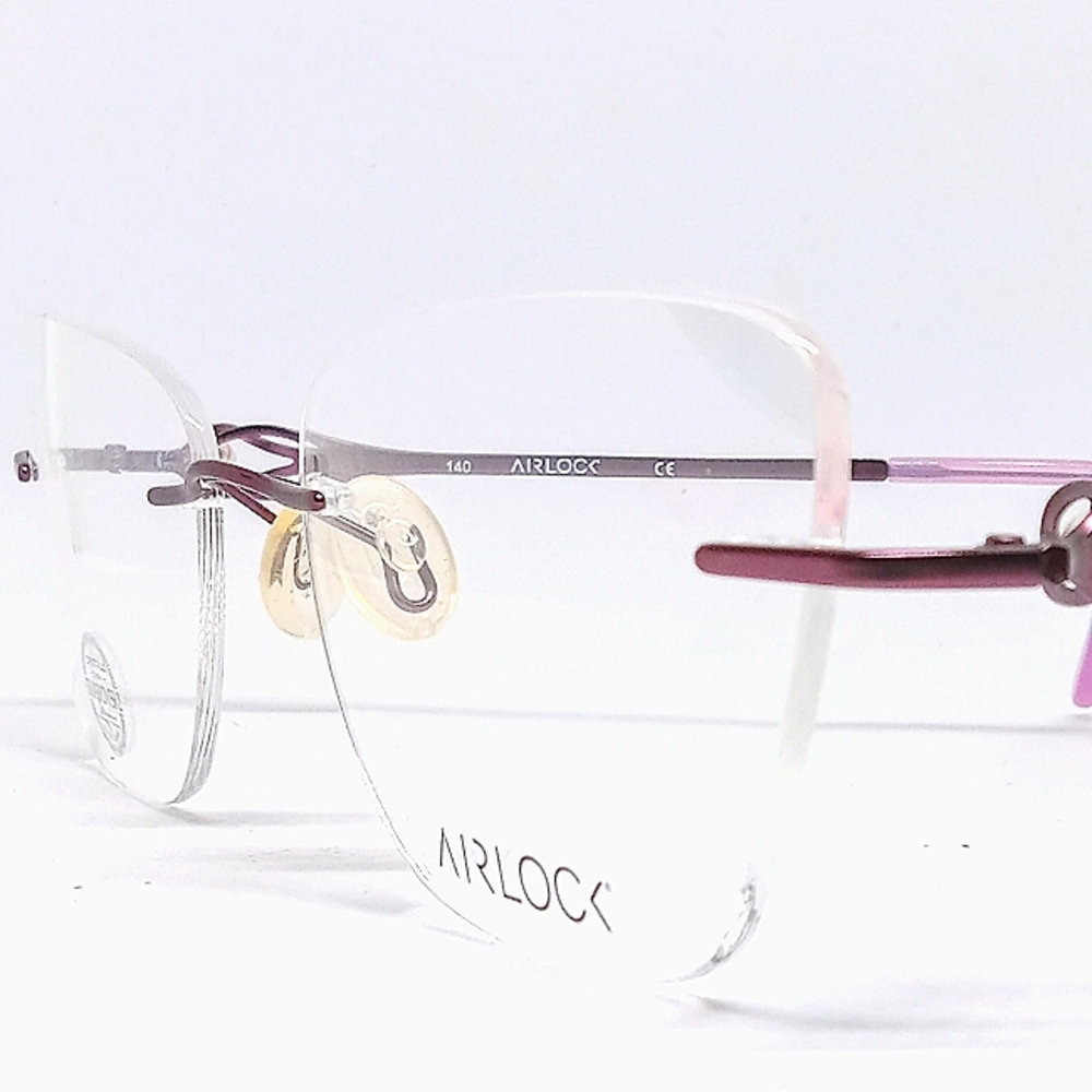 AIRLOCK "MAJESTIC 203" EYEGLASSES WITH DEMO LENS: